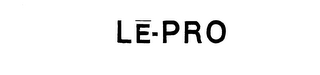 LE-PRO logo