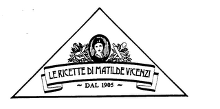 LE RICETTE DI MATILDE VICENZI DAL 1905 logo