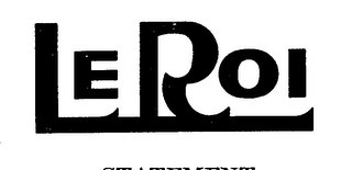 LE ROI logo