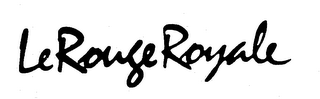 LE ROUGE ROYALE logo