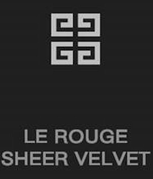 LE ROUGE SHEER VELVET logo