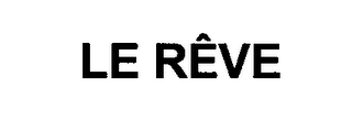 LE RÊVE logo