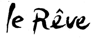 LE RÊVE logo