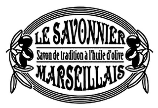 LE SAVONNIER MARSEILLAIS SAVON DE TRADITION A L'HUILE D'OLIVE logo