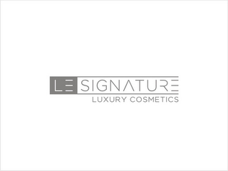 LE SIGNATURE LUXURY COSMETICS logo