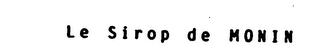 LE SIROP DE MONIN logo