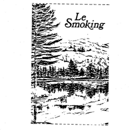 LE SMOKING logo