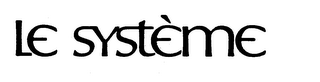 LE SYSTEME logo