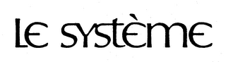 LE SYSTEME logo