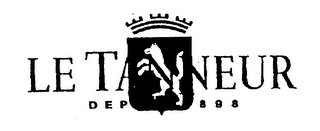 LE TANNEUR DEPUIS 1898 logo