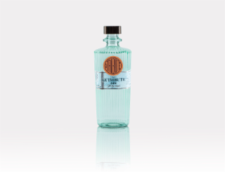 LE TRIBUTE - FRESH - LE TRIBUTE GIN YET DRY ENOUGH - HANDCRAFTED - LE TRIBUTE OLD BUT NEW 700 ML GIN 43% VOL. NATURAL CITRICS logo