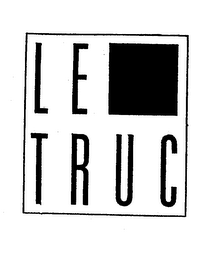 LE TRUC logo
