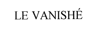 LE VANISHE logo