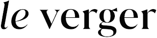 LE VERGER logo
