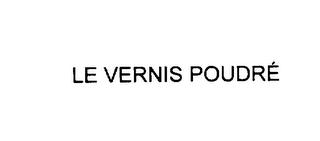 LE VERNIS POUDRE logo