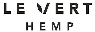 LE VERT HEMP logo