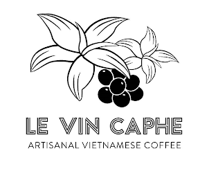 LE VIN CAPHE ARTISANAL VIETNAMESE COFFEE logo