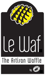 LE WAF THE ARTISAN WAFFLE BY EURO SNACK logo
