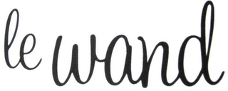 LE WAND logo