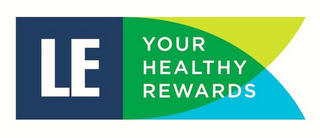 LE YOUR HEALTHY REWARDS logo