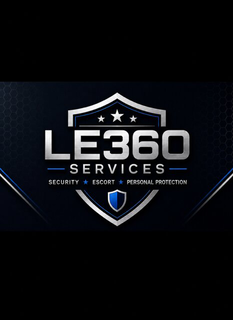 LE360 SERVICES SECURITY ESCORT PERSONAL PROTECTION logo