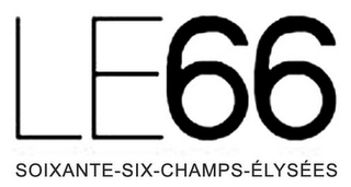 LE66 SOIXANTE-SIX-CHAMPS-ÉLYSÉES logo