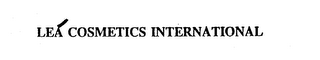 LEA COSMETICS INTERNATIONAL logo