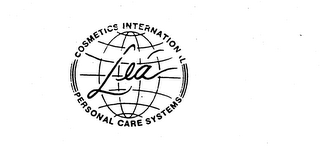LEA COSMETICS INTERNATIONAL PERSONAL CARE SYSTEMS logo