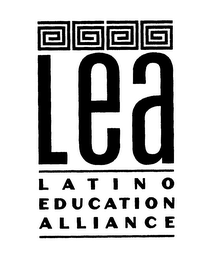 LEA LATINO EDUCATION ALLIANCE logo