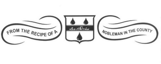 LEA & PERRINS FROM THE RECIPE OF A NOBLEMAN IN THE COUNTY logo