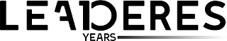LEA10ERES YEARS logo