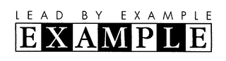 LEAD BY EXAMPLE logo