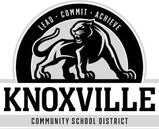 LEAD COMMIT ACHIEVE KNOXVILLE COMMUNITY SCHOOL DISTRICT logo