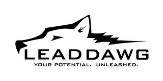 LEAD DAWG YOUR POTENTIAL. UNLEASHED. logo