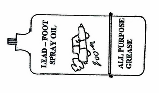 LEAD-FOOT SPRAY OIL ALL PURPOSE GREASE ZOOM logo