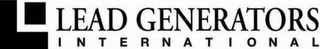 LEAD GENERATORS INTERNATIONAL logo