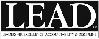 LEAD LEADERSHIP, EXCELLENCE, ACCOUNTABILITY & DISCIPLINE logo