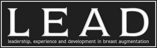 LEAD LEADERSHIP, EXPERIENCE AND DEVELOPMENT IN BREAST AUGMENTATION logo