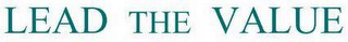 LEAD THE VALUE logo