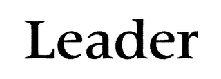 LEADER logo
