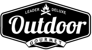 LEADER DELUXE OUTDOOR GOURMET logo