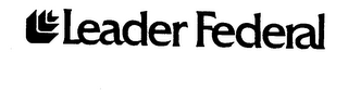 LEADER FEDERAL logo