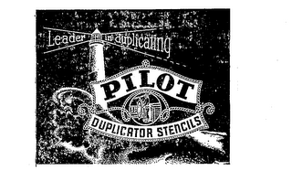 LEADER IN DUPLICATING PILOT DUPLICATOR STENCILS logo