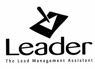 LEADER, THE LEAD MANAGEMENT ASSISTANT logo