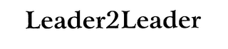 LEADER2LEADER logo