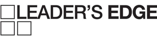LEADER'S EDGE logo