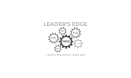 LEADER'S EDGE PURPOSE PLAN PEOPLE PROFIT PROCESSES PERFORMANCE PERFORMANCE ENGINE logo