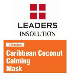 LEADERS INSOLUTION 7 WONDERS CARIBBEAN COCONUT CALMING MASK logo