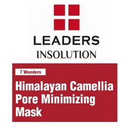 LEADERS INSOLUTION 7 WONDERS HIMALAYAN CAMELLIA PORE MINIMIZING MASK logo