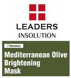 LEADERS INSOLUTION 7 WONDERS MEDITERRANEAN OLIVE BRIGHTENING MASK logo